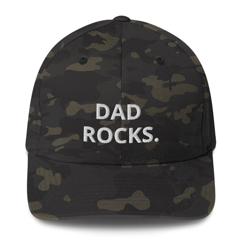 Dad Rocks Hat - Flexfit