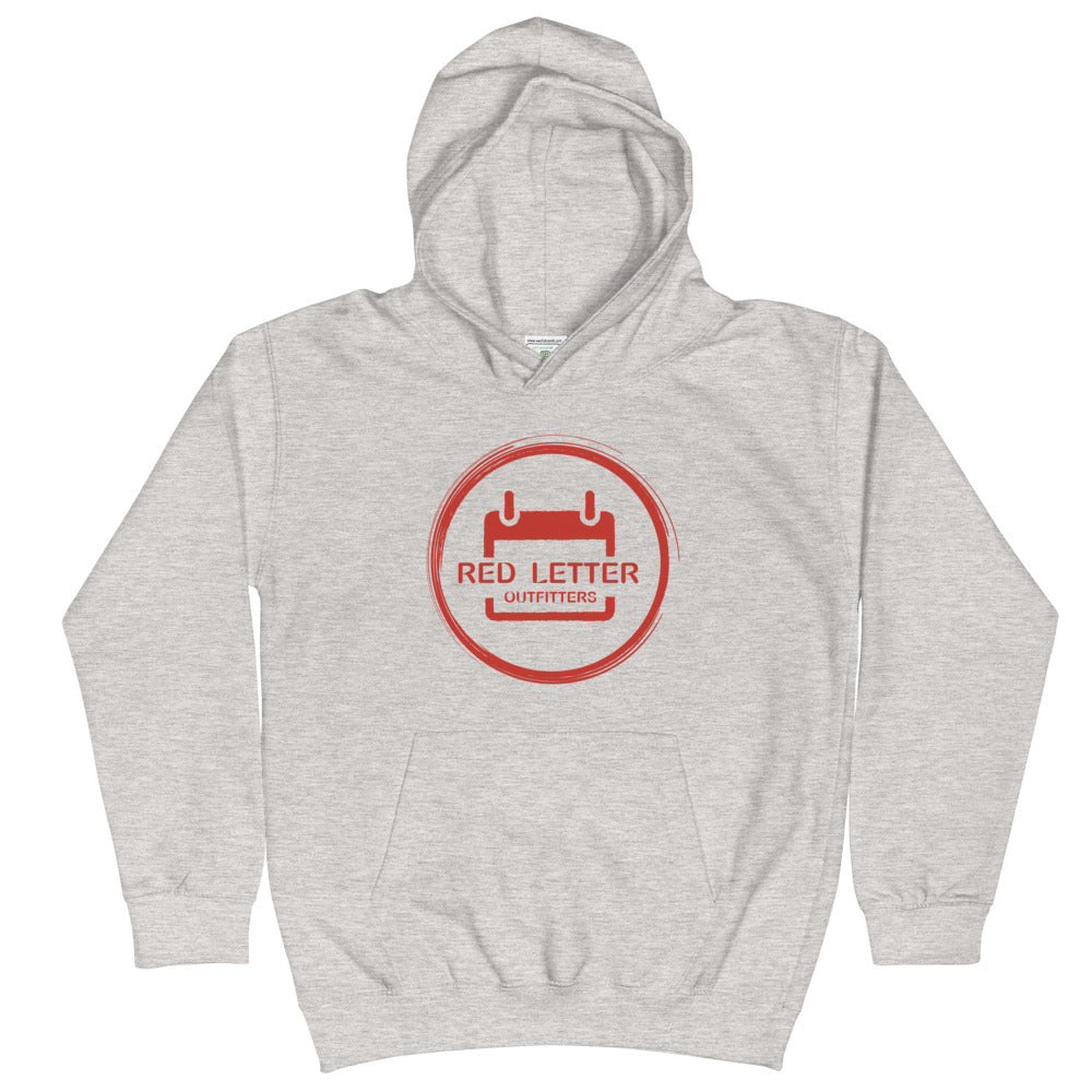 Branded Red Outfitters - Letter Kids Hoodie