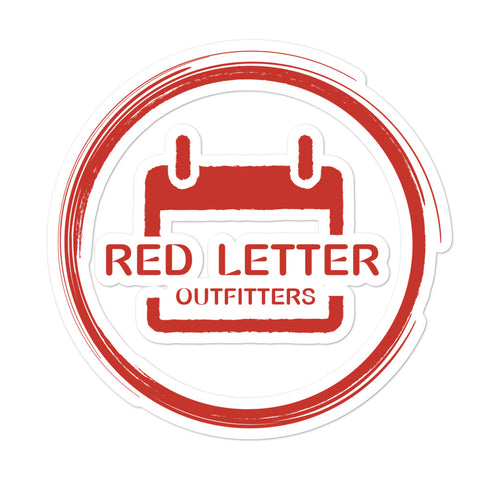 Red Letter Outfitters Branded Stickers - Red Letter Outfitters