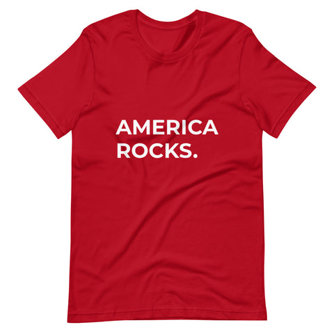 America Rocks. T-Shirt - Red Letter Outfitters