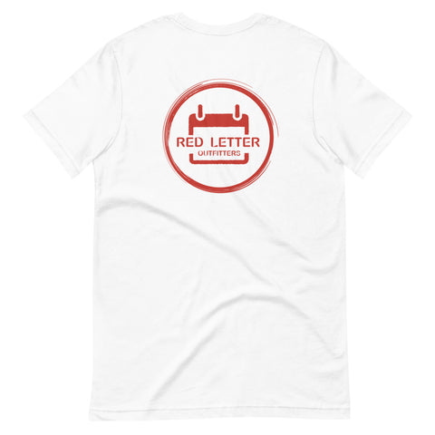 Red Letter Outfitters Branded T-Shirt - Back Logo - Red Letter Outfitters